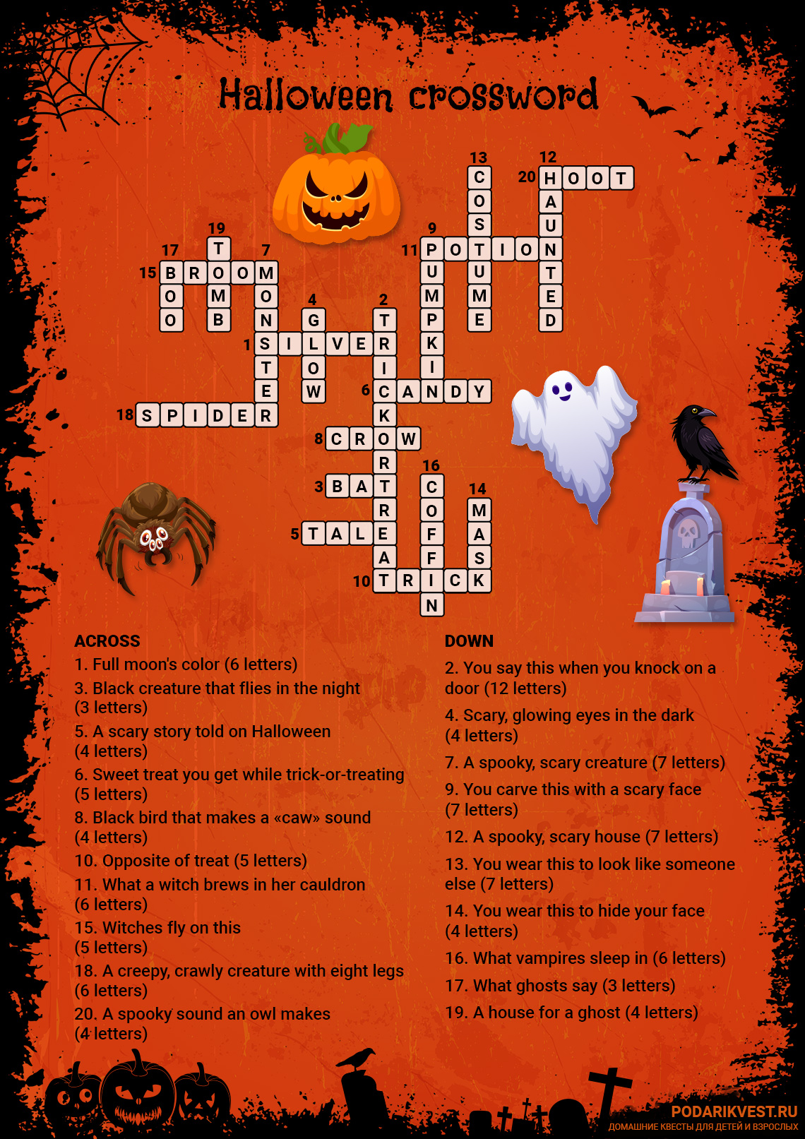 Halloween Crossword