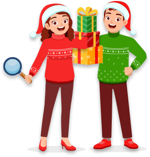 Взрослые ищут подарки