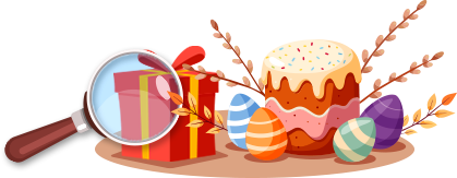 Поиск подарка на Пасху