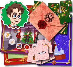 Квест для детей от 5 до 9 лет «Гарри Поттер и новогодние приключения юных волшебников»